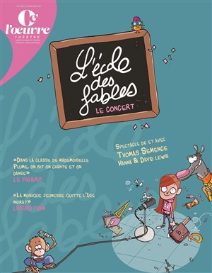 Affiche de L'école des fables