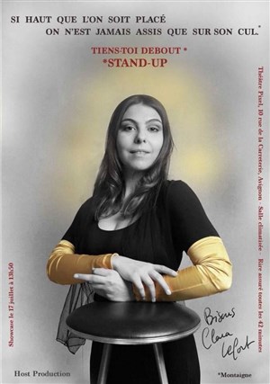 Affiche de Clara Lefort dans Tiens-toi debout (Stand-up)