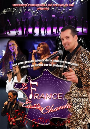 Affiche de La France en chanté
