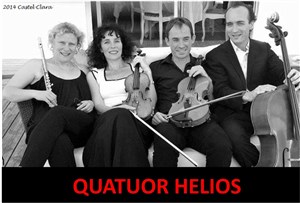 Affiche de Concert quatuor Helios