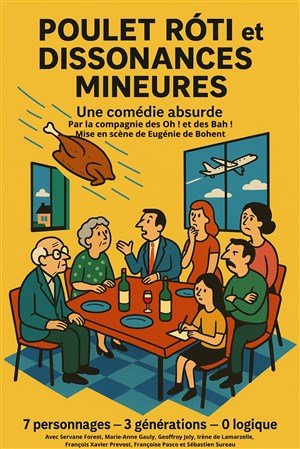 Affiche de Poulet rôti et dissonances mineures