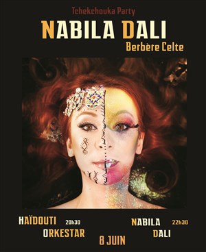 Affiche de Haïdouti Orkestar et Nabila Dali : Tchekchouka Party