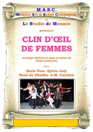 Affiche de Clin d'oeil de femmes + Défile de mode de la styliste Marie Kim