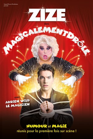 Affiche de Zize, magicalement drole !