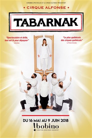 Affiche de Tabarnak par le Cirque Alfonse
