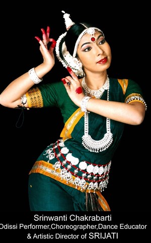 Affiche de Récital de danse Odissi