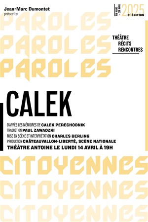 Affiche de Calek