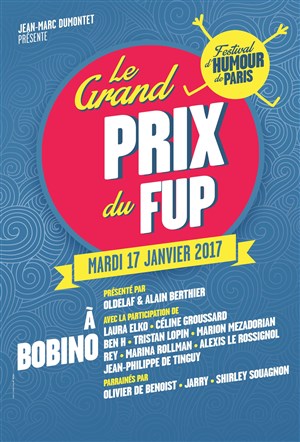 Affiche de Grand Prix du Festival d'Humour de Paris