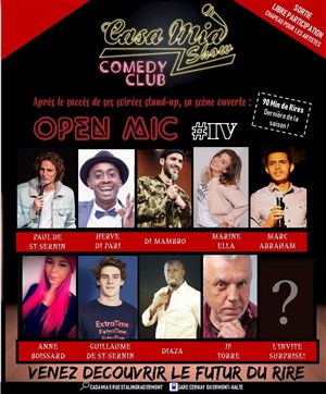 Affiche de Soirée découverte stand-up et impro