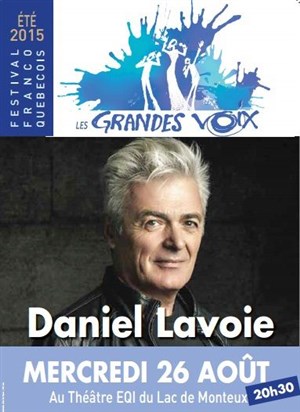 Affiche de Daniel Lavoie