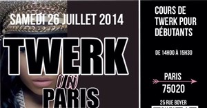 Affiche de Cours de Twerk pour débutants