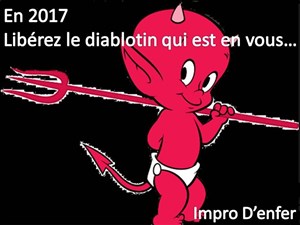 Affiche de Match d'improvisation : Impro D'Enfer reçoit la CIA (Belgique)