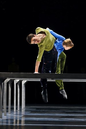 Affiche de Ballet de l'Opéra de Lyon : Fabrice Mazliah / William Forsythe