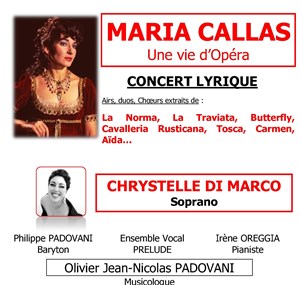Affiche de Maria Callas une vie d'opéra