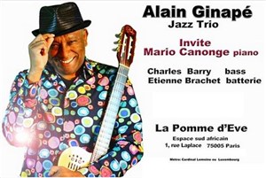 Affiche de Alain Ginapé Jazz Trio invite Mario Canonge