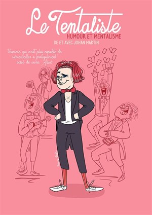 Affiche de Johan Martin dans Le Tentaliste