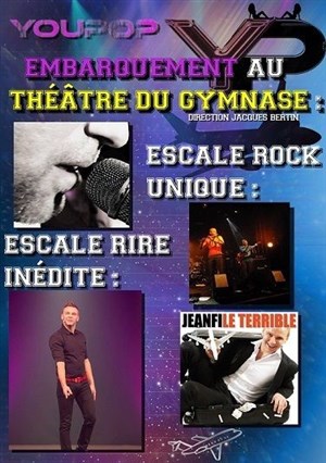 Affiche de Jeanfi + Youpop | Rire et Rock : embarquement immediat
