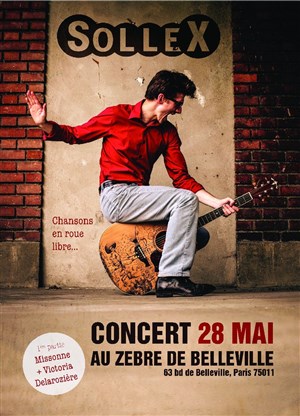 Affiche de Sollex : Chansons en roue libre...