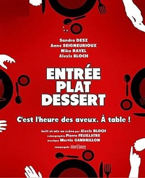 Affiche de Entrée plat dessert