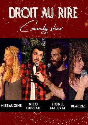 Affiche de Droit au rire comedy | Show Inauguration studio 15