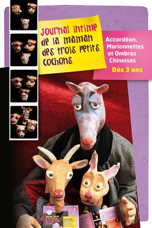 Affiche de Journal Intime de la Maman des 3 petits cochons