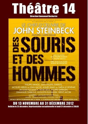 Affiche de Des souris et des Hommes