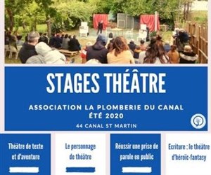 Affiche de Stage Théâtre : Le personnage de Théâtre pour les 13-17 ans