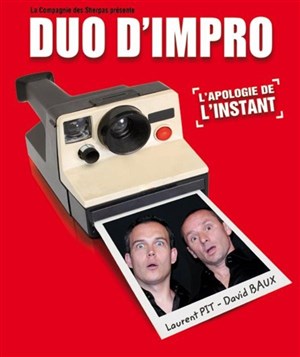 Affiche de Laurent Pit et David Baux dans Duo d'Impro