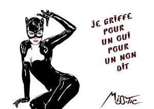 Affiche de En cartoon elles cartonnent | Solo show de Miss Tic