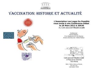 Affiche de Vaccination : histoire et actualité
