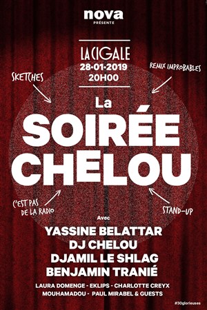 Affiche de Soirée Chelou