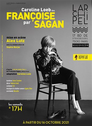 Affiche de Caroline Loeb dans Françoise par Sagan