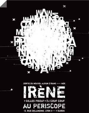 Affiche de Irène + Gilles Poizat