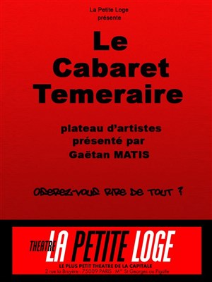 Affiche de Le Cabaret Téméraire