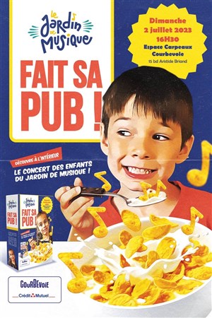 Affiche de Le jardin de musique fait sa pub !