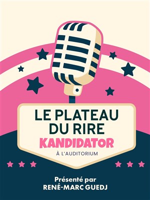 Affiche de Le plateau du rire by Kandidator
