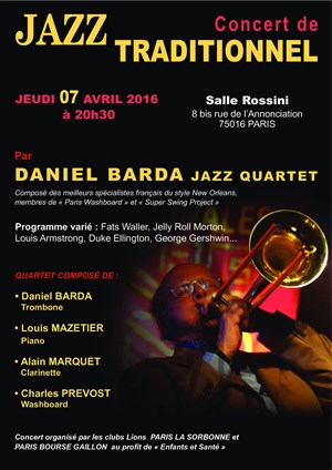 Affiche de Jazz traditionnel : New Orleans & Stride