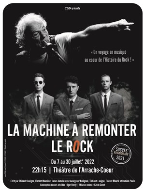 Affiche de La Machine à remonter le Rock