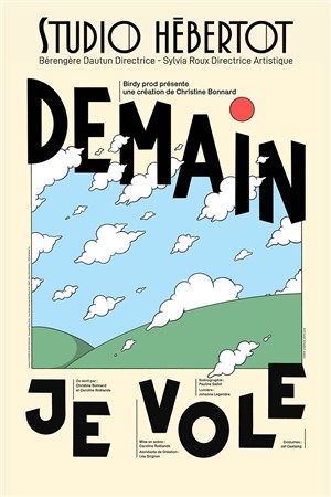 Affiche de Demain je vole