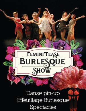 Affiche de FéminiTease Burlesque Show | à Brignais