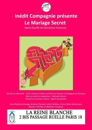 Affiche de Le Mariage Secret de Domenico Cimarosa
