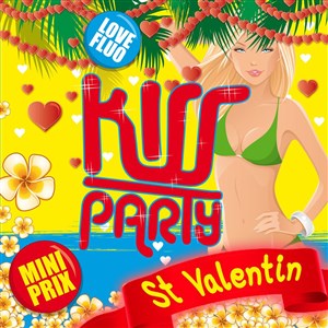 Affiche de Afterwork Kiss Party Saint Valentin