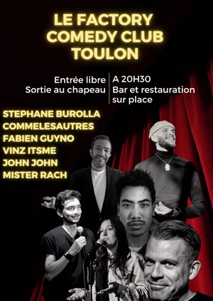 Affiche de Le Factory Comedy Club Toulon