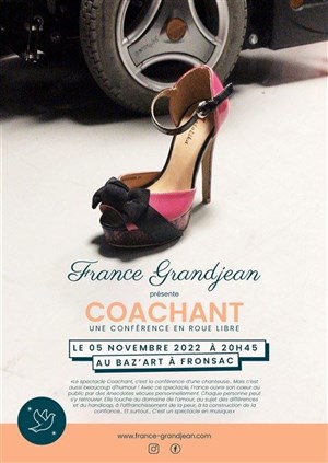 Affiche de France Grandjean dans CoaChant