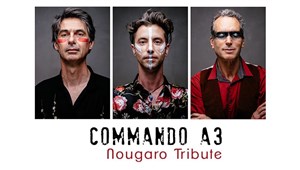 Affiche de Nougaro Tribute par Commando A3