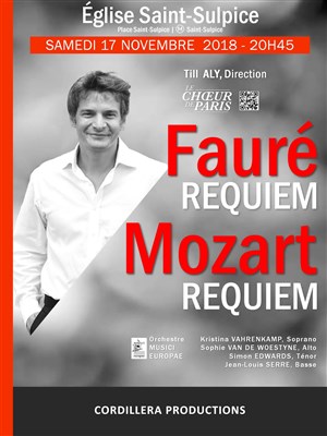 Affiche de Faure Requiem – Cantique - Pavane Ave Maria et prières d'opéra