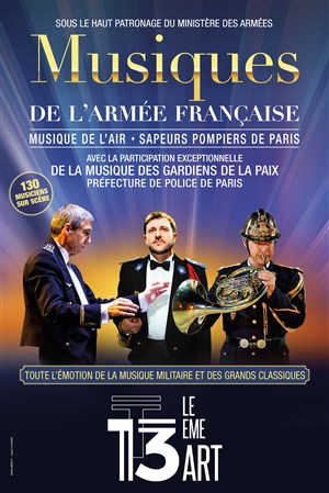 Affiche de Musiques de l'armée française