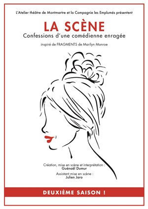 Affiche de La scène confessions d'une comédienne enragée