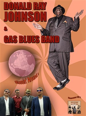 Affiche de Donald Ray Johnson & Gas Blues Band