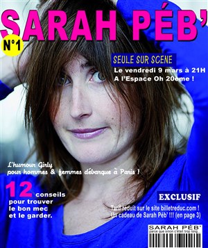 Affiche de Sarah Péb'